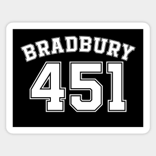 BRADBURY 451 Sticker